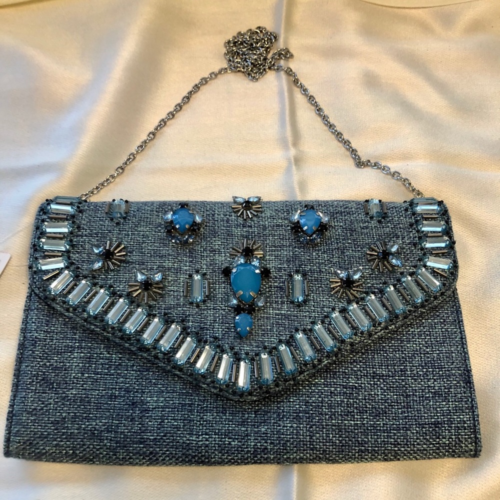 Glint - NWT - Hand Beaded Bag- Gorgeous!